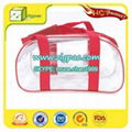 SGS certificate approved fanshion clear PVC cosmetic bag 4