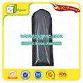 Widely empolyed in apparel industry and clear foldable zipper garment bag