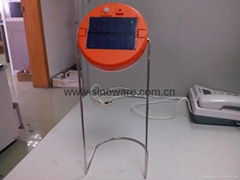 Cheap solar reading lamp with LiFePo4 Battery