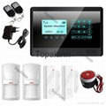 Touch Keypad Wireless GSM Home Security