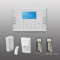 GSM PSTN LCD Wireless Home Security Alarm Burglar System 1