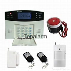 GSM SMS Home Burglar Security Alarm System Detector Sensor Kit Remote Control