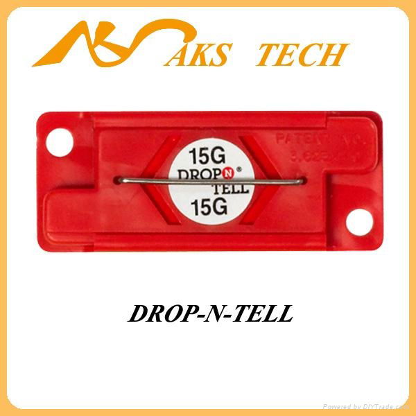 Drop N Tell shock indicator label  3