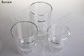 300ML Double Walled Glass Coffee Mugs Without Handle 4