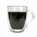 Double Wall Borosilicate Glass 16 Ounce Glass Coffee Mug 1