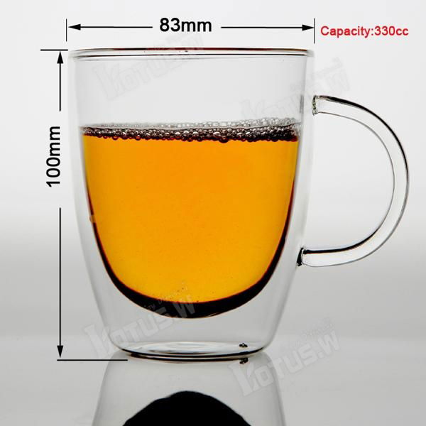 Ecofriendly Hi-borosilicate Glass Tea Cups 2