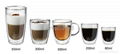 80ML Double-Walled Pyrex Espresso Glass Cups 3