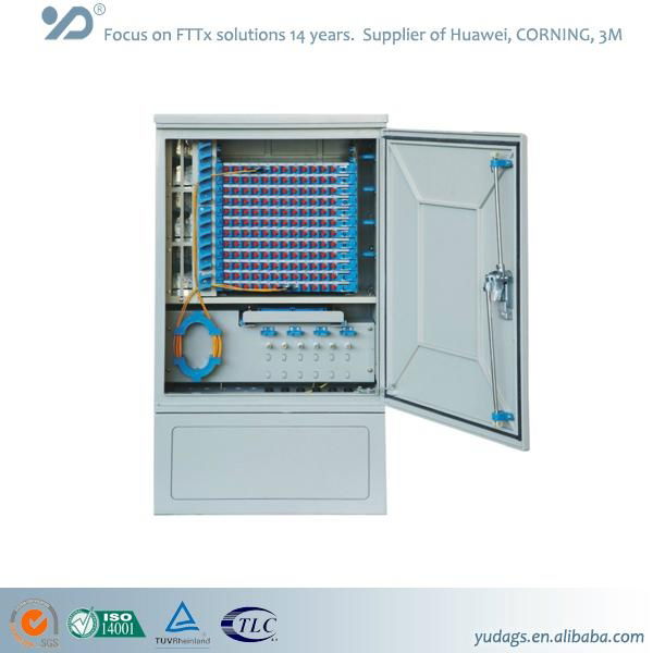 96/144/288/576 fiber-core outdoor fiber optic cross connect cabinet(no jumper-fi 2