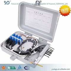 PC+ABS 16 core optical fiber distribution box