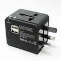 Universal Travel Adapter with 2.1A Dual USB Charger 3