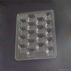 PET or PP plastic chocolate tray