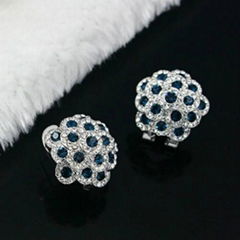 CLASSIC FASHION JEWELRY SILVER925 WITH ZIRCON STONE EARRINGS