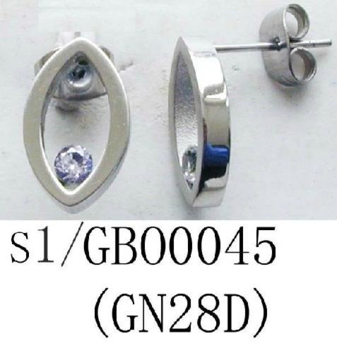 Ms stainless steel stud earrings 5