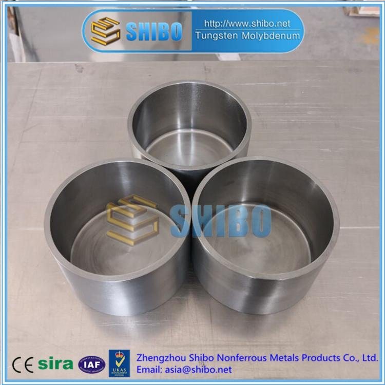 Factory Supply High Purity 99.95% Molybdenum Crucible with best price