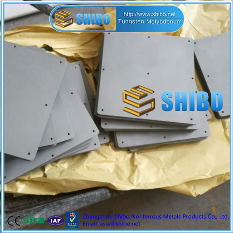 Factory Supply High temperature Moly Plate, Mo-La plate 3