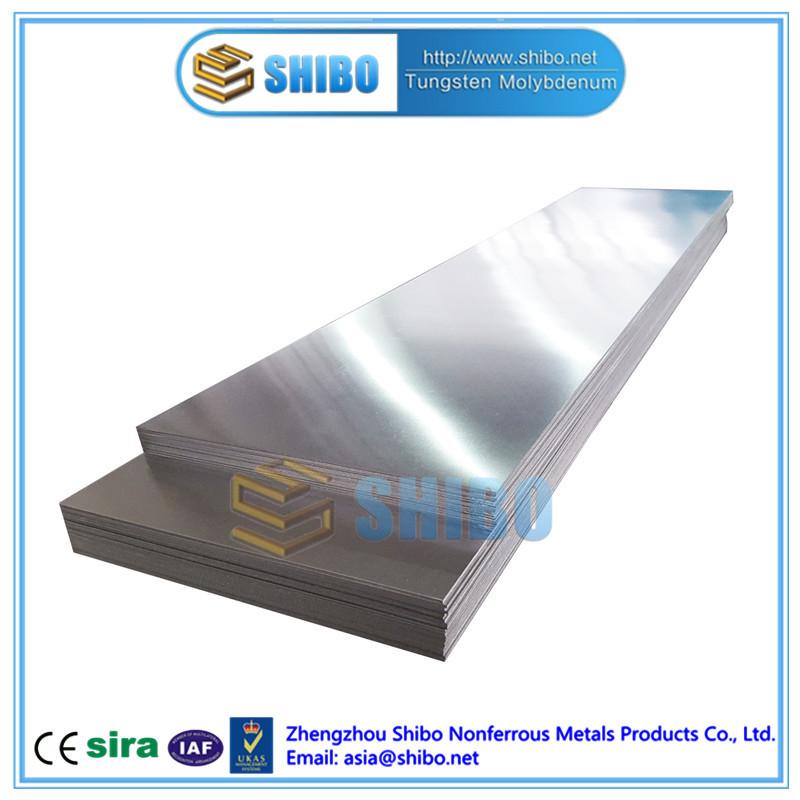 Factory Direct Supply High purity Molybdenum sheet