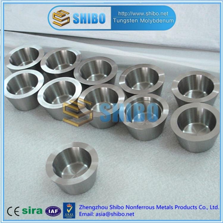 Factory Supply High Purity 99.95% Molybdenum Crucible with best price 2