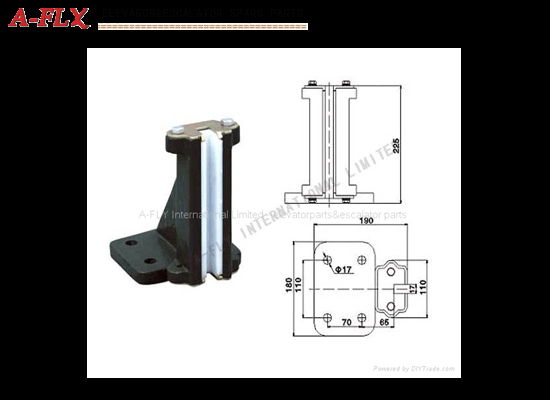 Type:GS-023,Elevator guide shoe