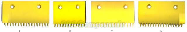 2L0081316 2L0081317 2L0081318 2L0081319 comb(escalator parts) for LG