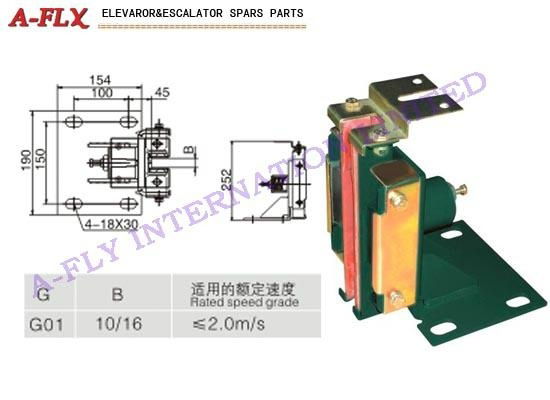 Type:GS-037  Elevator guide shoe