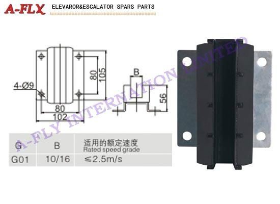 Type:GS-039  Elevator guide shoe