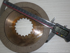18 Teeth Escalator magnetic Brake disc for Mitsubishi Escalator Parts