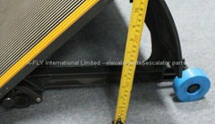 Escalator Aluminum Step For J TYPE,35 Degree Step With demarcation