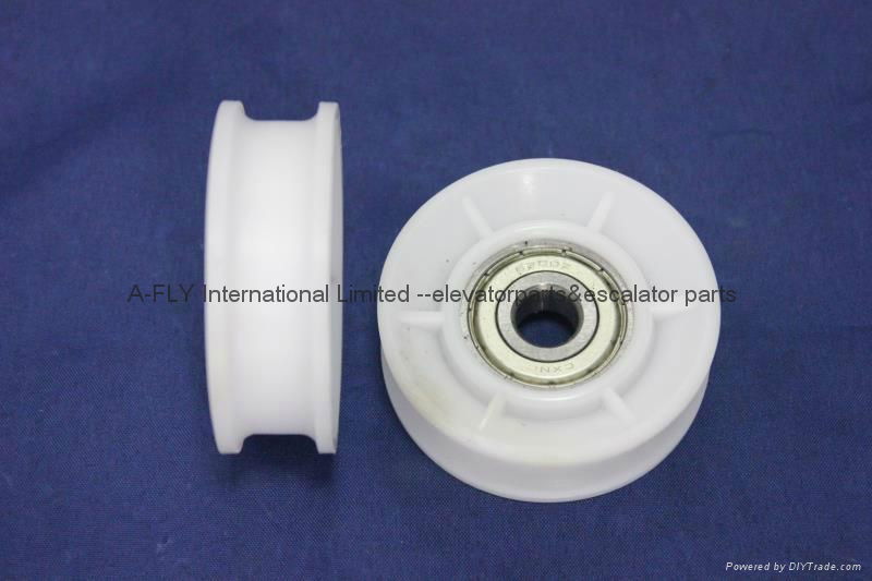 Elevator Door Rollers Diameter 54MM Bearing NR 6200Z  3