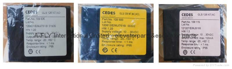 CEDES GLS126NT - NC Switch Elevator Parts