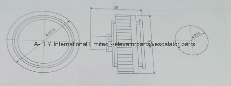 SN PB30 Elevator  Push Button Elevator Parts 3