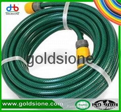 PVC zebra color transparent garden hose pipe