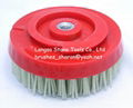 snail lock diamond brush