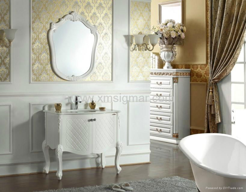Hot Sell Classical Bathroom Vanity Furniture 4