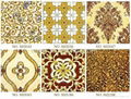 Golden Jade Plaid Pattern Ceramic Tiles 2