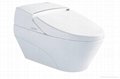 Bathroom sanitary ware wc toilet & Automatic quiet one piece water closet 2