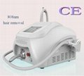 Portable diode laser hair removal