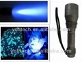Popular 365nm 3w High Power UV LED Flahslight Torch for detecting
