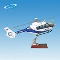 EC-135 helicopter resin craft diecast