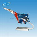 logo custom SU-27 1:70 fighting plane model  1