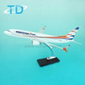 B737-MAX8 1/100 39.5cm Smartwings aero model plane hot business gift