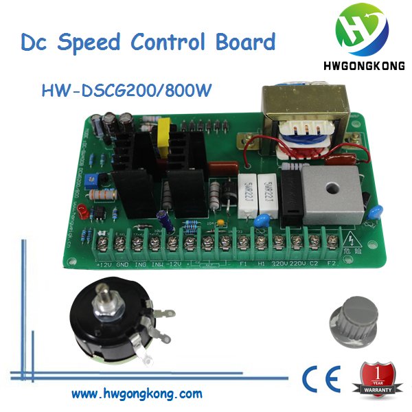 DC speed control board 4