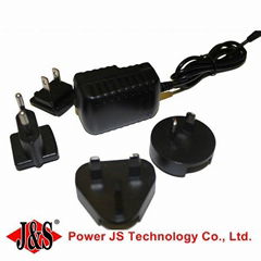 dc adaptor 5v battery charger interchangeable plug power adapter