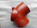 Cast iron pipe fittings 3