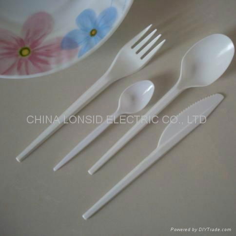 Economy Single time use 2.5g Plastic cutlery kits 3