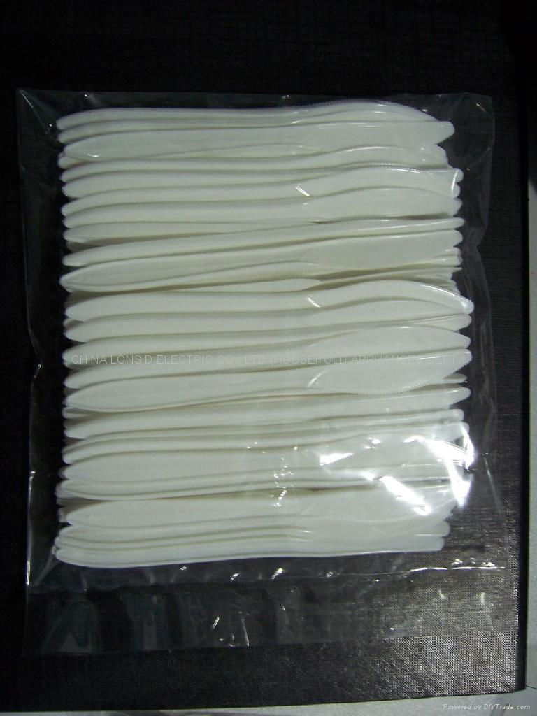 Hot sale Plastic disposable PP or PS cutlery packs 2