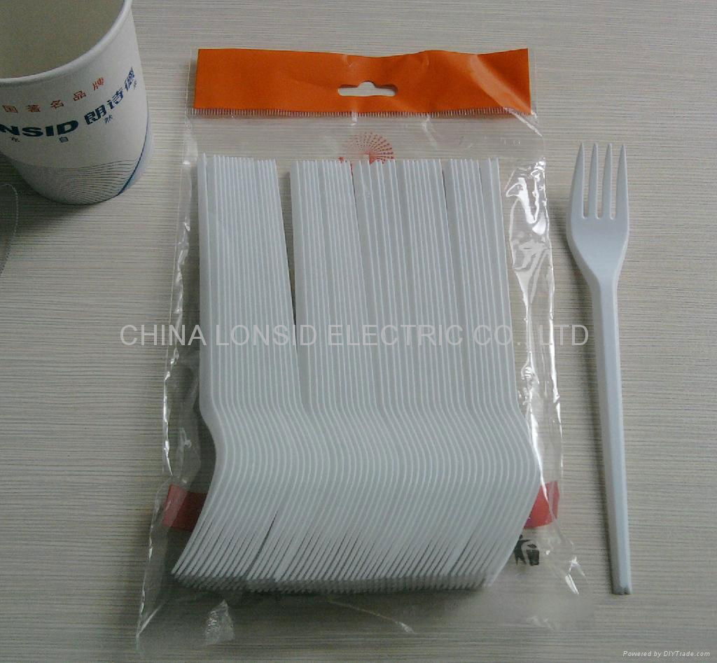 Hot sale Plastic disposable PP or PS cutlery packs