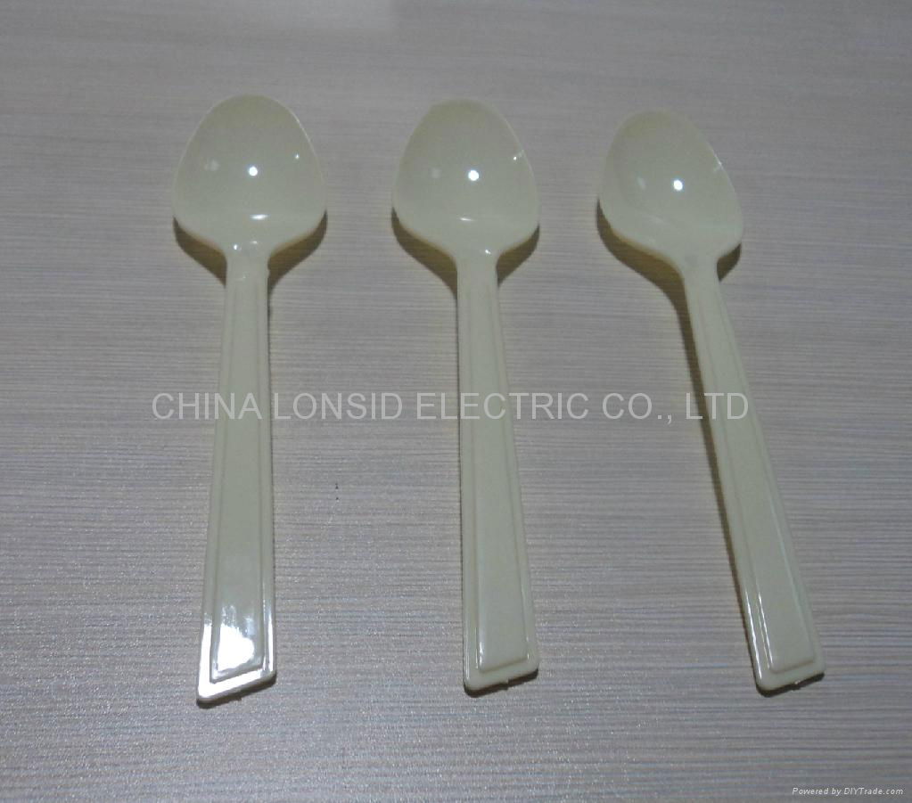 184mm long Disposable Plastic Tableware Tablespoons and Spoons and Tea Spoons 3