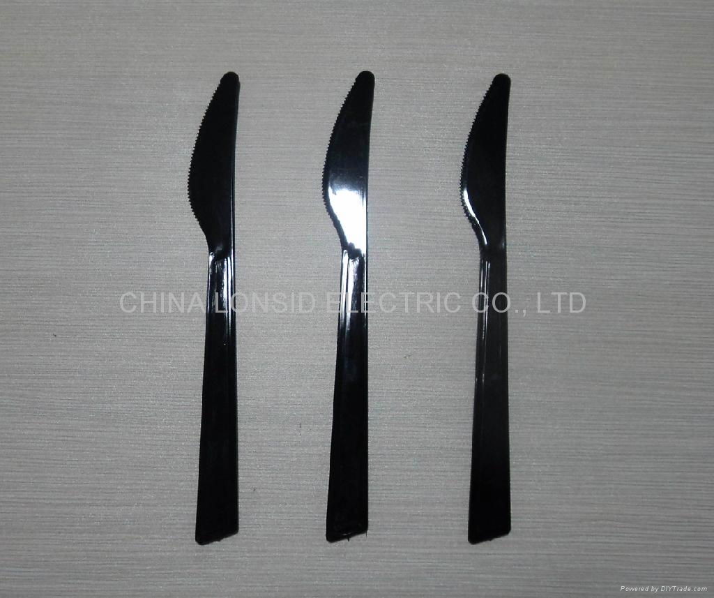 184mm long 5.5g black PS spoon