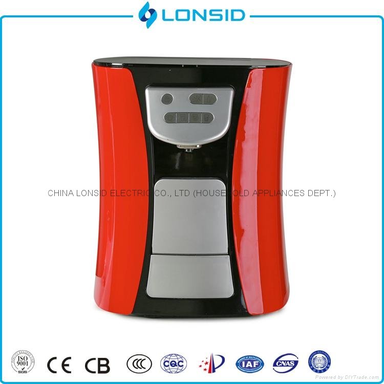 Lonsid supply Mini tabletop Hot Cold Soda Sparkling Water Dispenser With Filter 