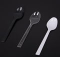 Cream color 5.5g PS cutlery